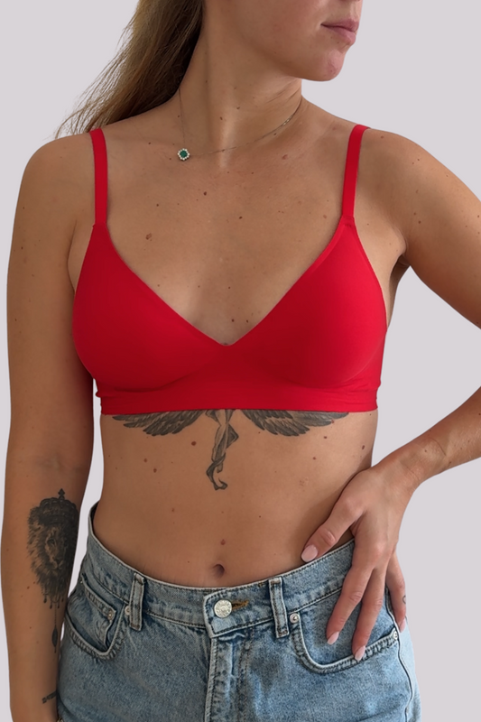 Seamless grudnjak RED