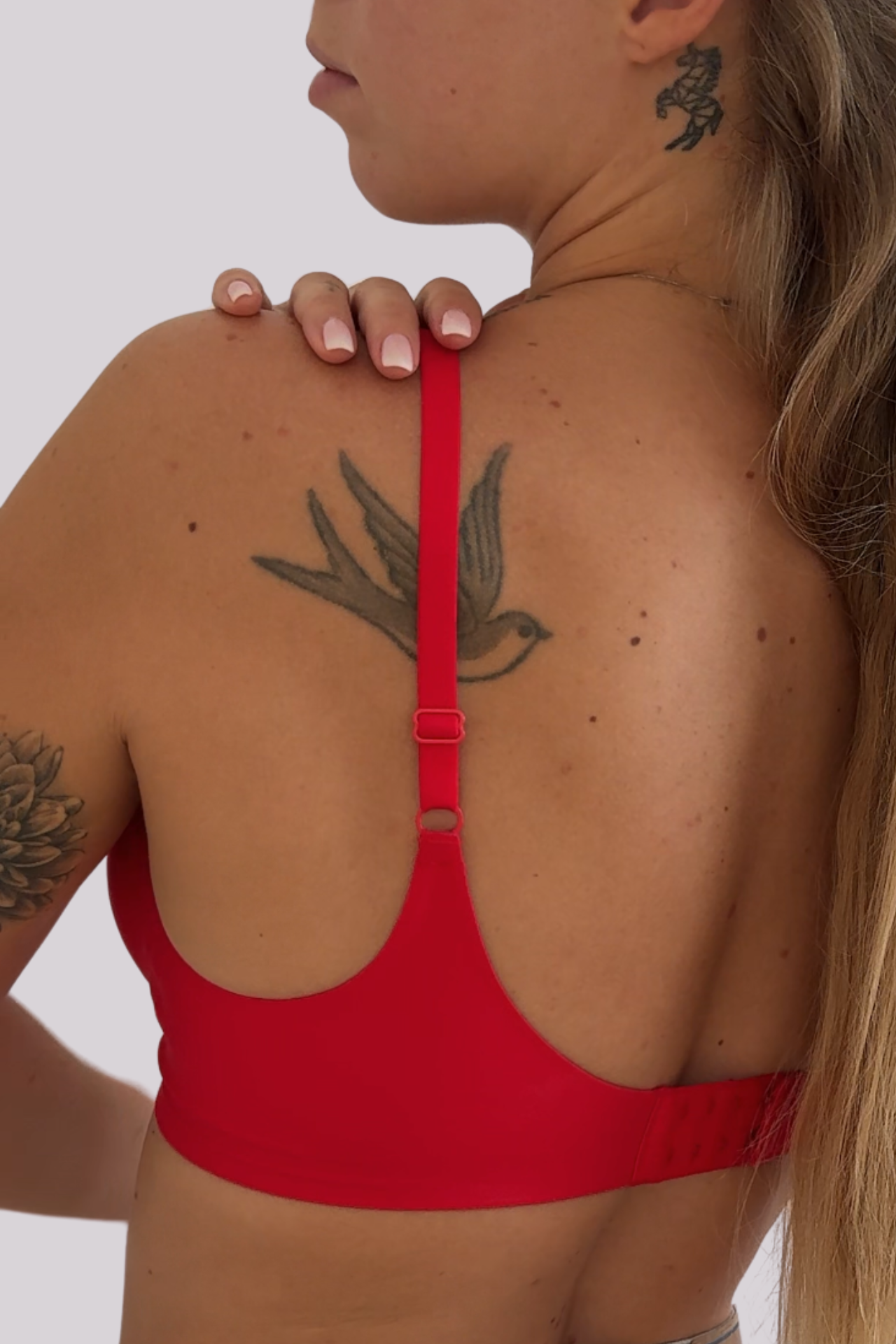 Seamless grudnjak RED