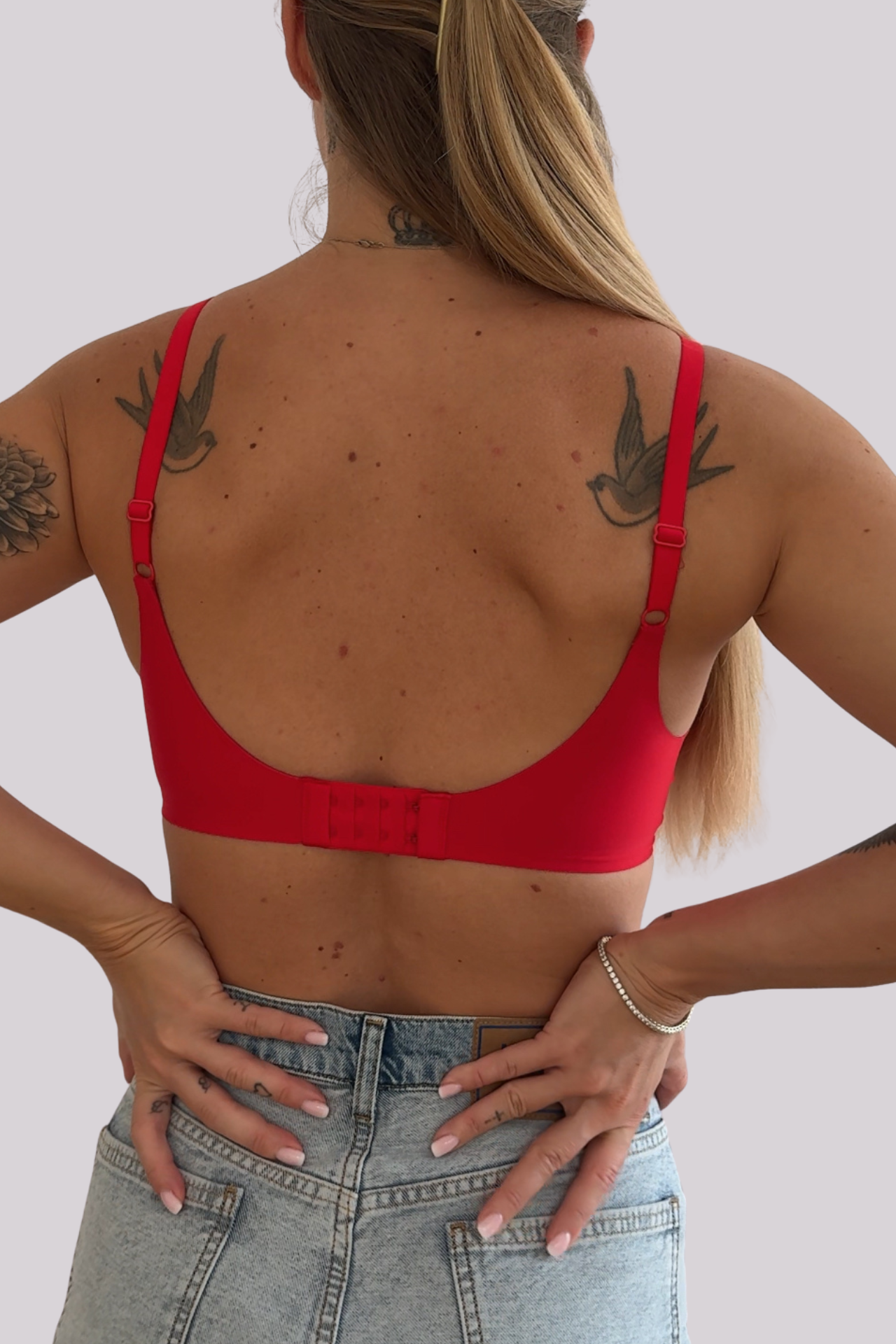 Seamless grudnjak RED