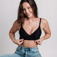 Seamless grudnjak BLACK