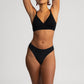 Seamless tange LUXE BLACK - 2 kom