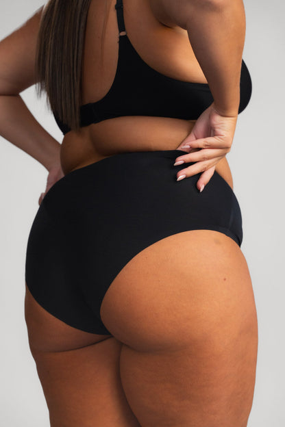 Seamless bokserice LUXE BLACK - 2 kom