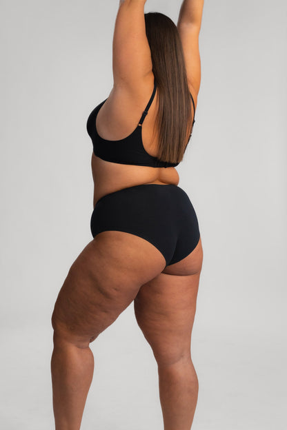Seamless bokserice LUXE BLACK - 2 kom